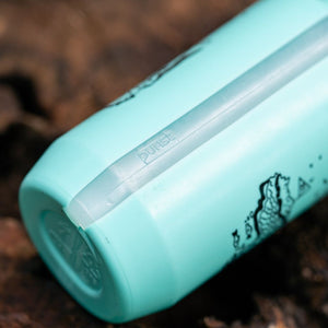 campout 2023 water bottle (teal)