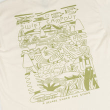 画像をギャラリービューアに読み込む, campout 2024 t-shirt (natural)