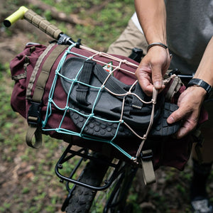 SWIFT INDUSTRIES×BLUE LUG cargo net (pale green/beige)