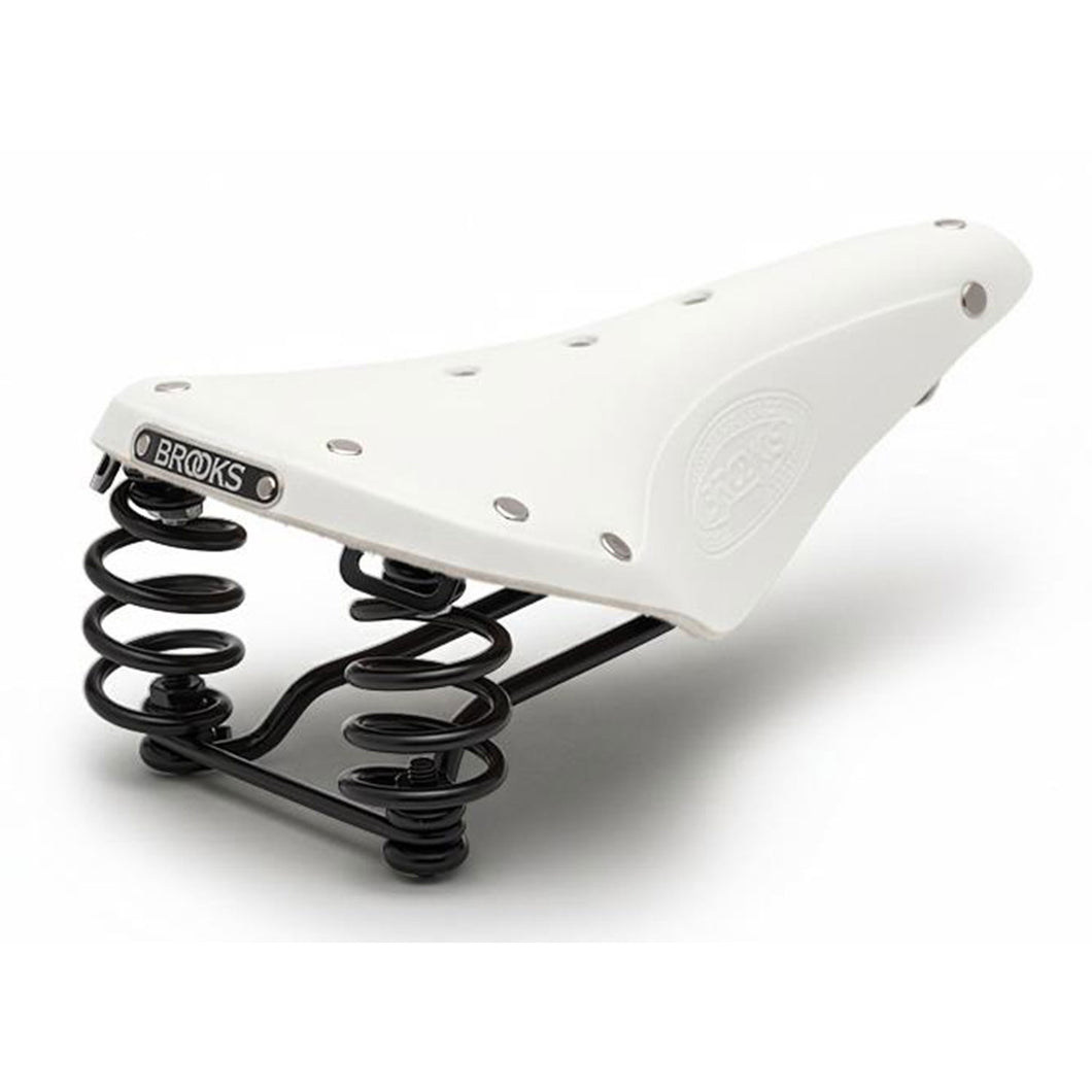 BROOKS FLYER (WHITE) – BICYCLE STUDIO MOVEMENT