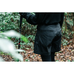 OUTDOOR CAVE SHORTS- #01（BLACK）