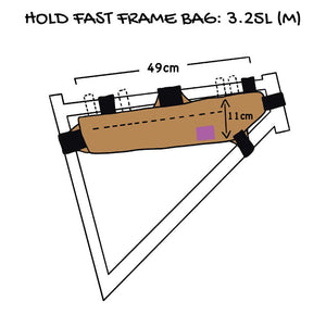 HOLD FAST FRAME BAG (COYOTE)