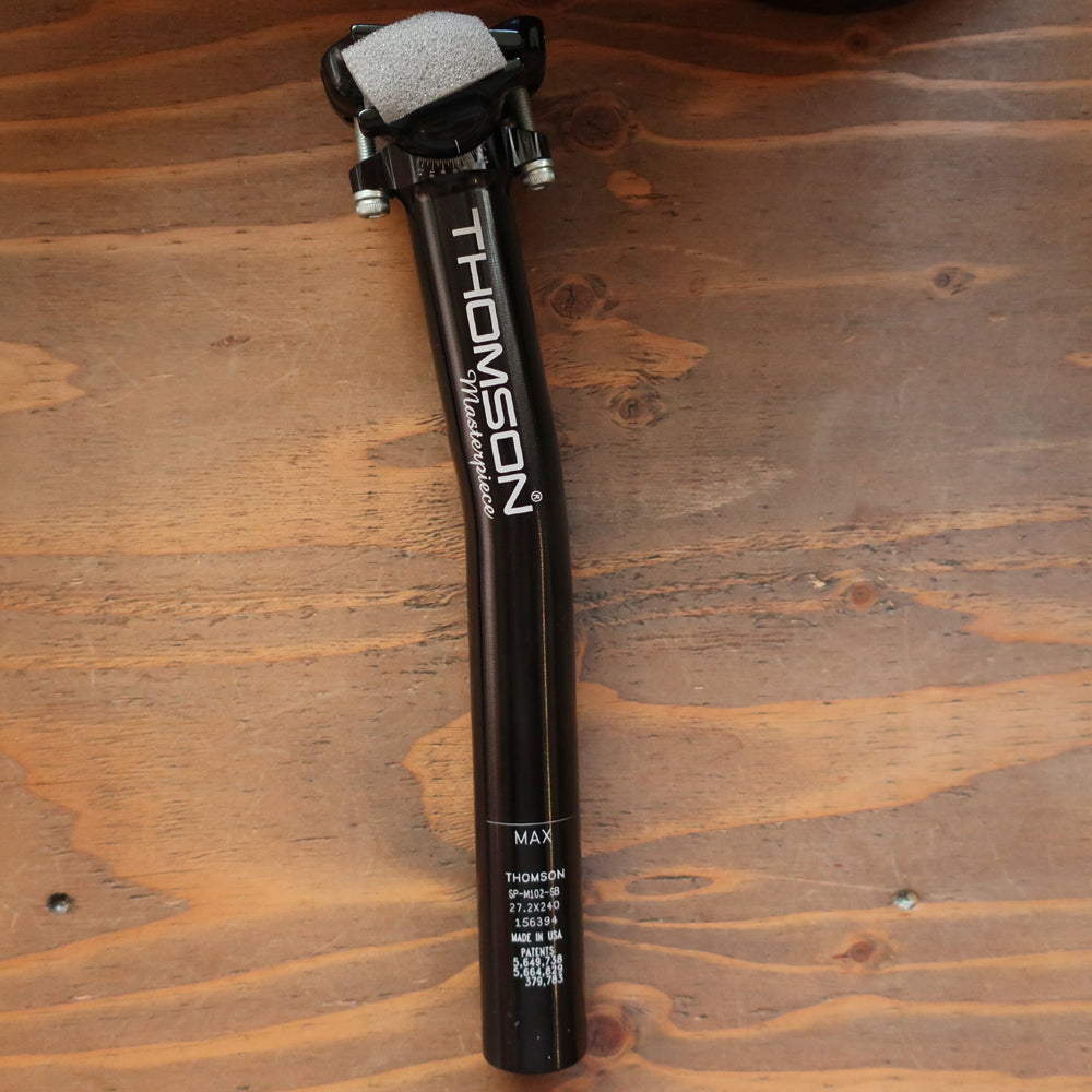 MASTERPIECE SEATPOST SETBACK (BLACK) – BICYCLE STUDIO MOVEMENT