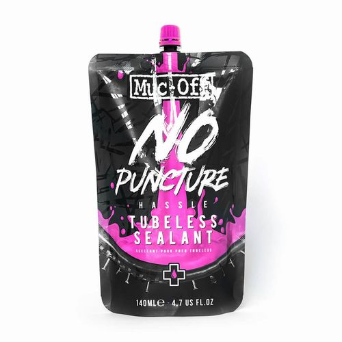 NO PUNCTURE HASSLE チューブレスシーラント (140ml) - POUCH ONLY