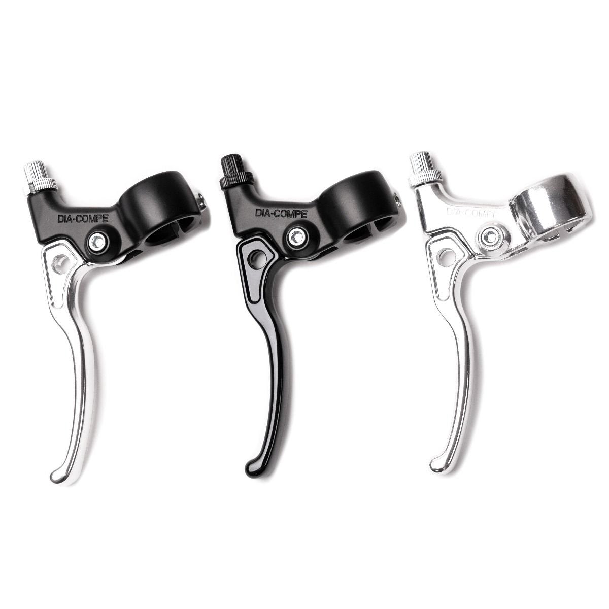 DIA-COMPE TECH-5 brake lever (SILVER/BLACK) – BICYCLE STUDIO MOVEMENT