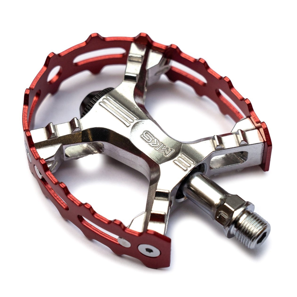 MKS XC-Ⅲ BEAR TRAP PEDAL（RED） – BICYCLE STUDIO MOVEMENT