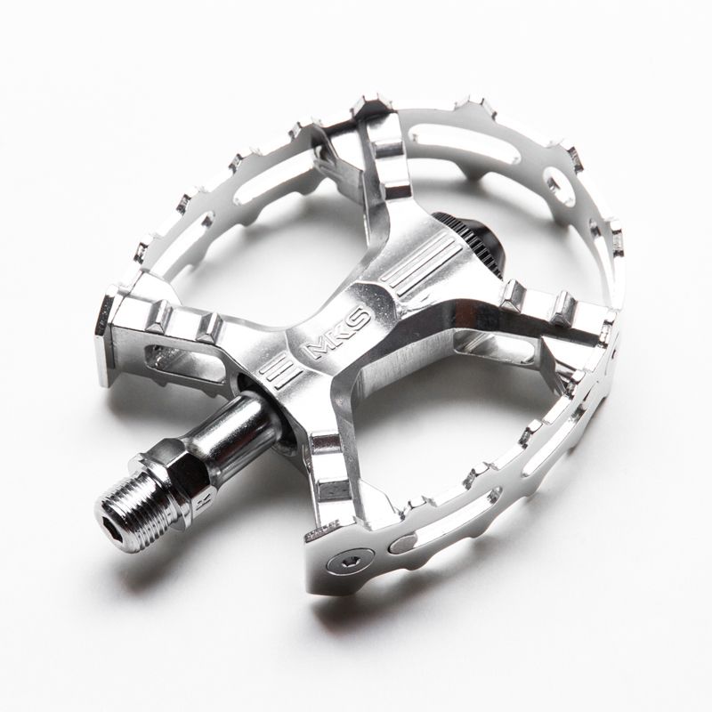 MKS XC-Ⅲ BEAR TRAP PEDAL（SILVER） – BICYCLE STUDIO MOVEMENT