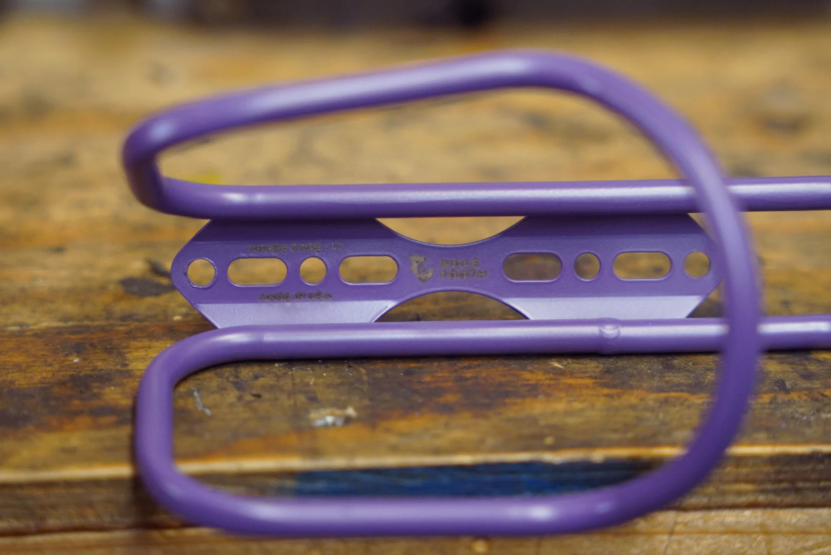 WOLF TOOTH MORSE CAGE Ti Limited Edition (PURPLE) – BICYCLE STUDIO 